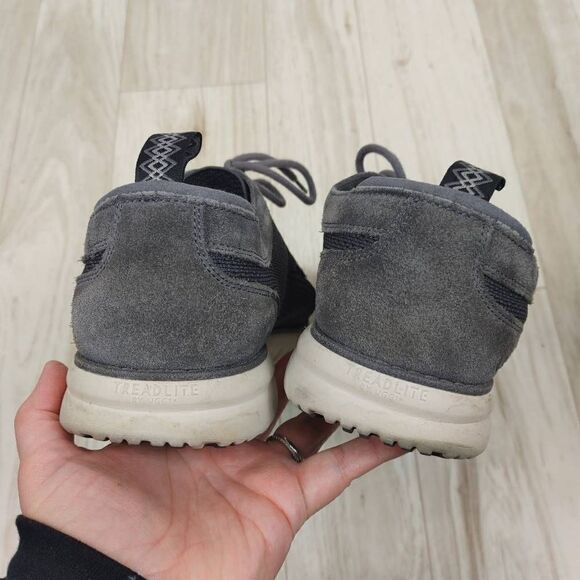 UGG UNION DERBY HYPERWEAVE SUEDE DARK GREY SHOES MENS SIZE 12 US. - Picture 8 of 9